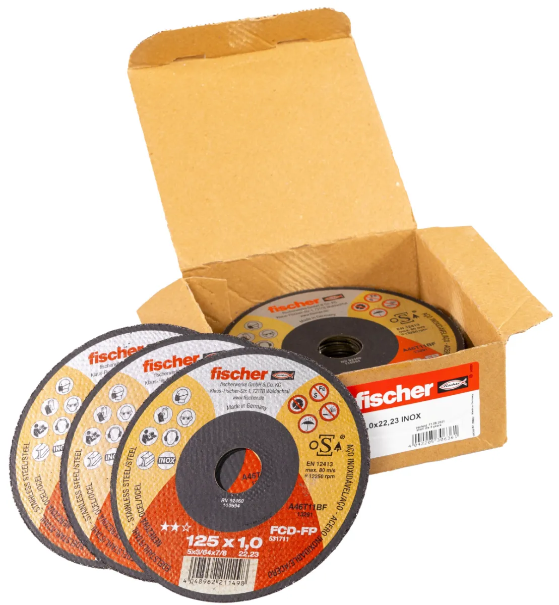 Fischer Cutting Disc 125x1,0x22,23 - Foto 5