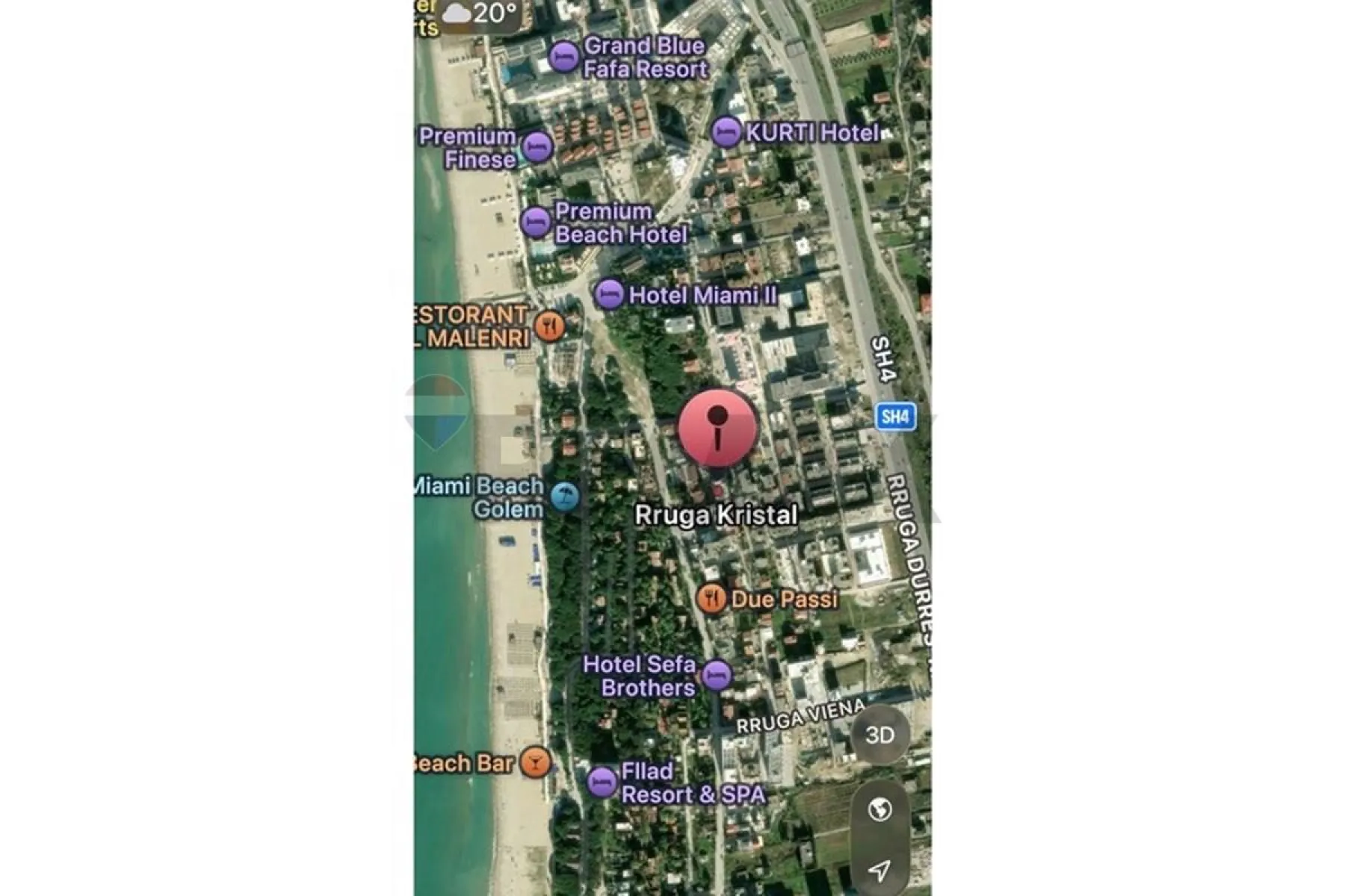 Apartament  Per Shitje Golem Durres - Foto 3