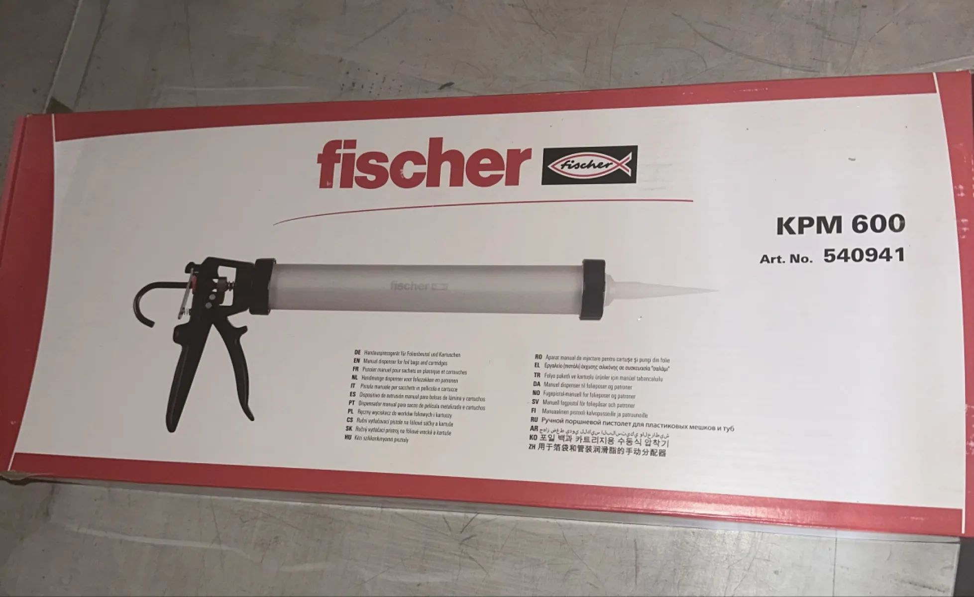 fischer Film bag gun KPM 600 - Foto 4