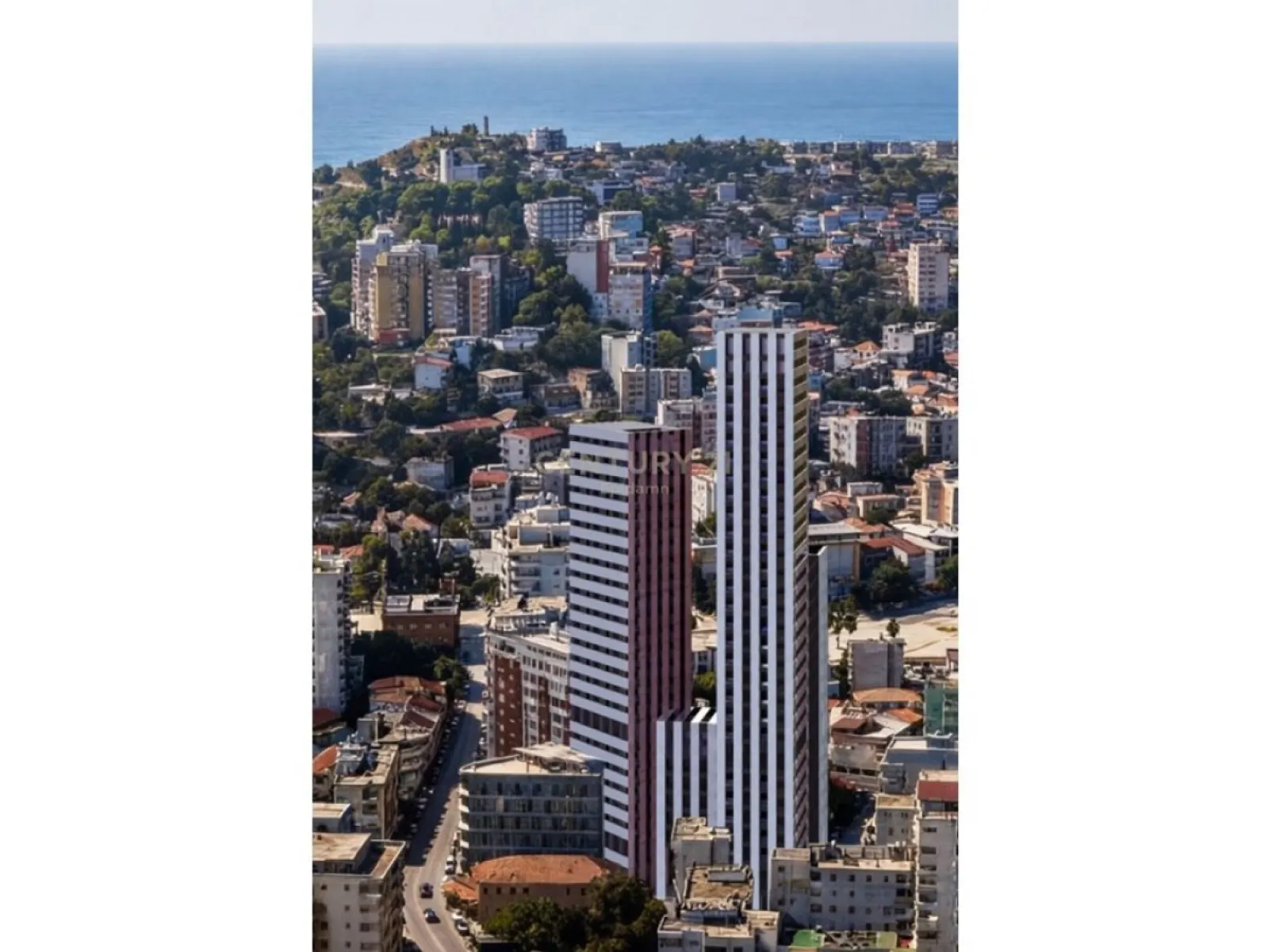 Apartament 1+1 në Kullë me Teknologji – Durrës – I shkëlqyer — Durrës - Foto 1