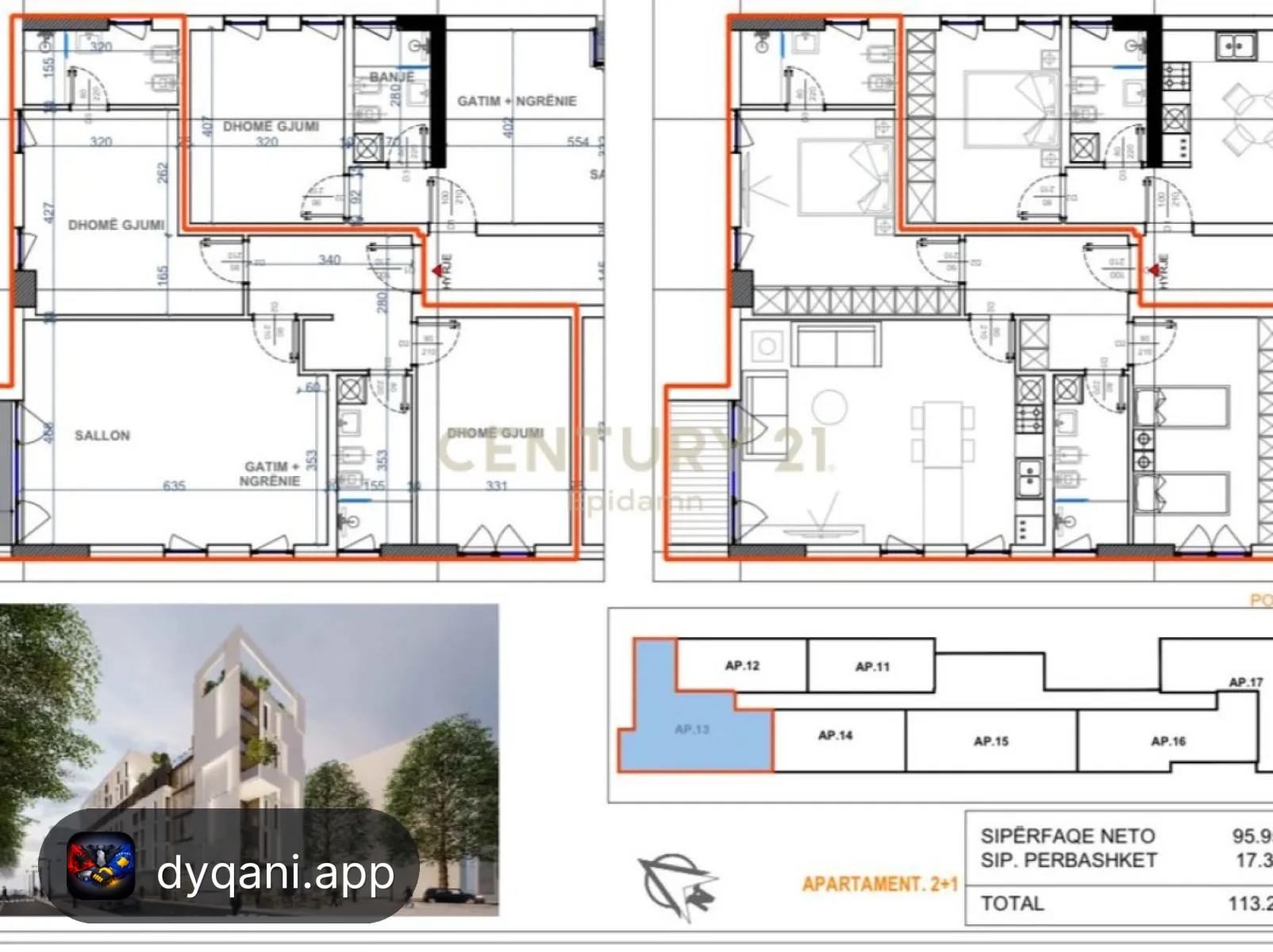 Apartament 1+1 në Shitje – Iluminar – 203,850€ – I shkëlqyer — Durrës - Foto 2
