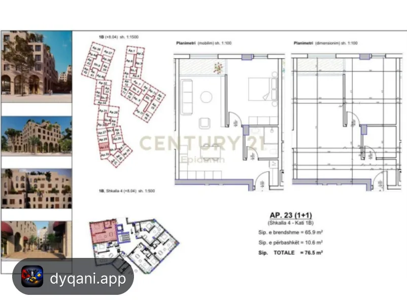 Apartament 1+1 në Shitje – Marina – 153,000€ – Sarandë — Sarandë