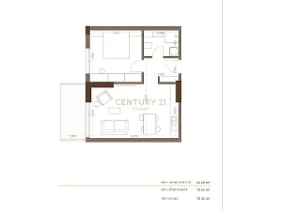 Duplex 1+1 në Shitje – Kompleksi – 105,448€ – Durrës — Durrës - Foto 4