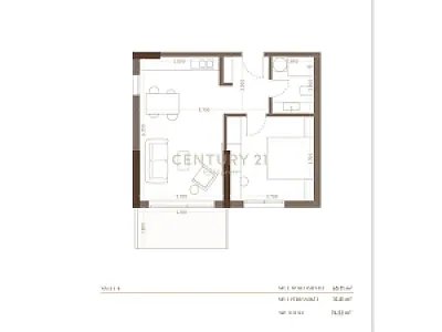 Apartament 1+1 në Shitje – 99,476€ – Durrës – I mirë — Durrës - Foto 6