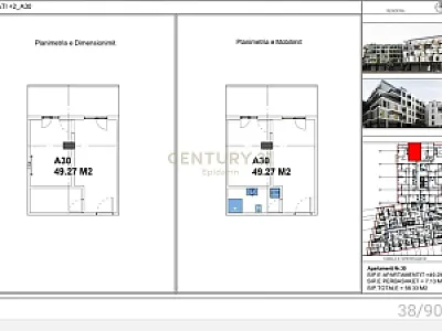 Apartament 1+1 në Shitje – Ndërtim – 67,596€ – Durres — Durres - Foto 2