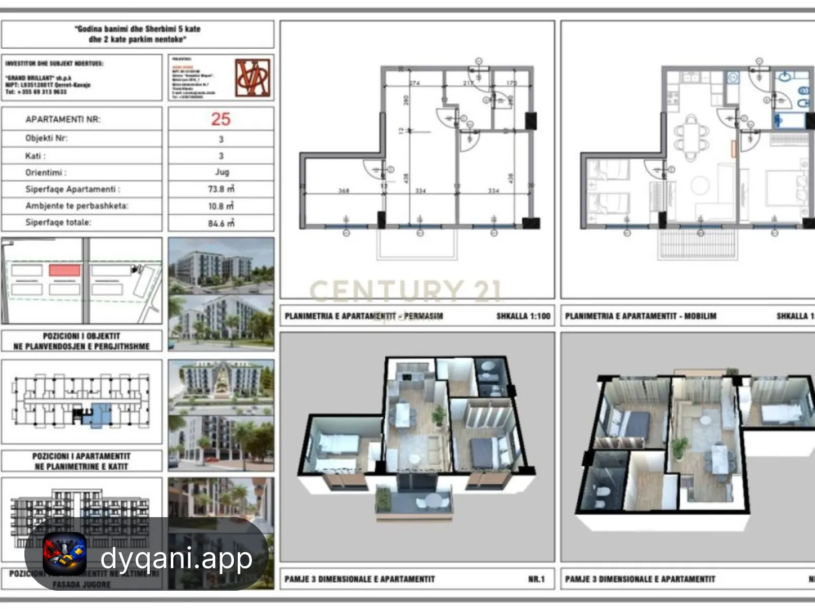 Apartament 2+1 në Shitje – Qerret – 101,520€ – Durres — Durres - Foto 2