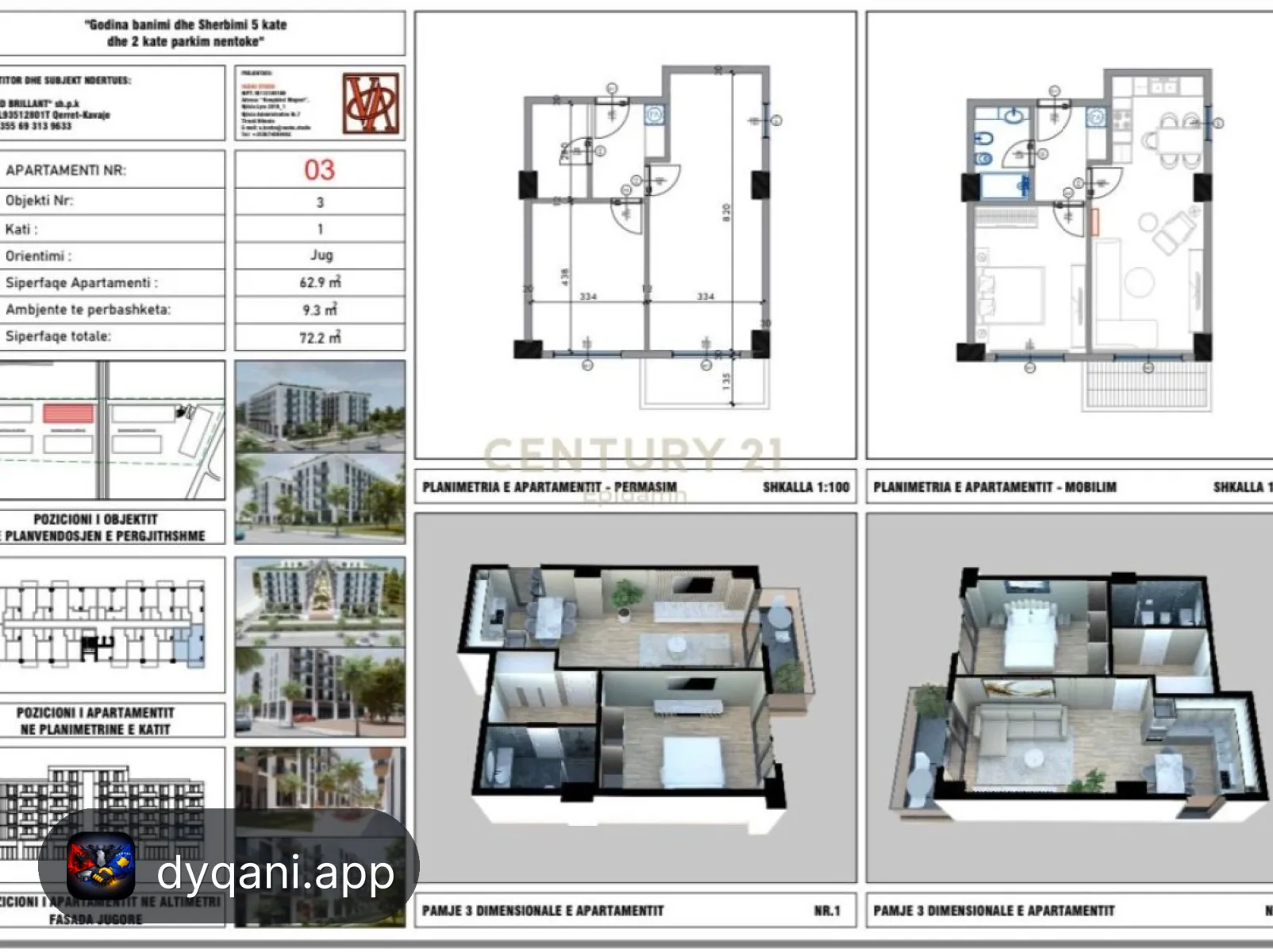 Apartament 1+1 në Shitje – Qerret – 86,640€ – Durrës — Durrës - Foto 5