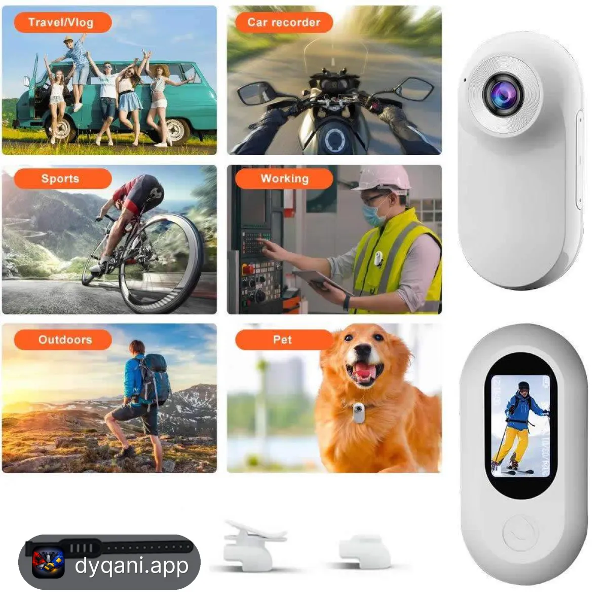 Shitet Mini kamere DVR HD 1080P – 45€ – Fushë Kosovë – I ri — Fushë Kosovë - Foto 2