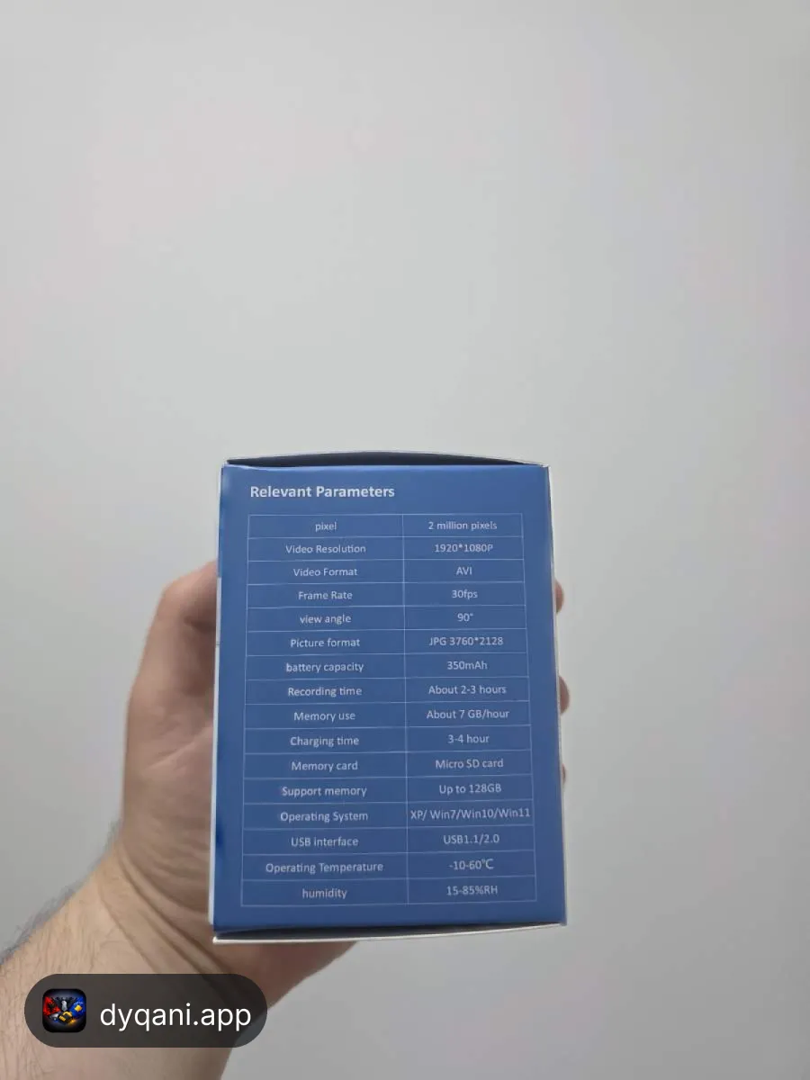 Shitet Mini kamere DVR HD 1080P – 45€ – Fushë Kosovë – I ri — Fushë Kosovë - Foto 7