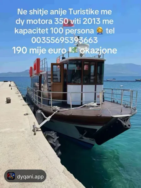 Anije turistike në shitje me dy – 190,000 Lek – Vlorë — Vlorë