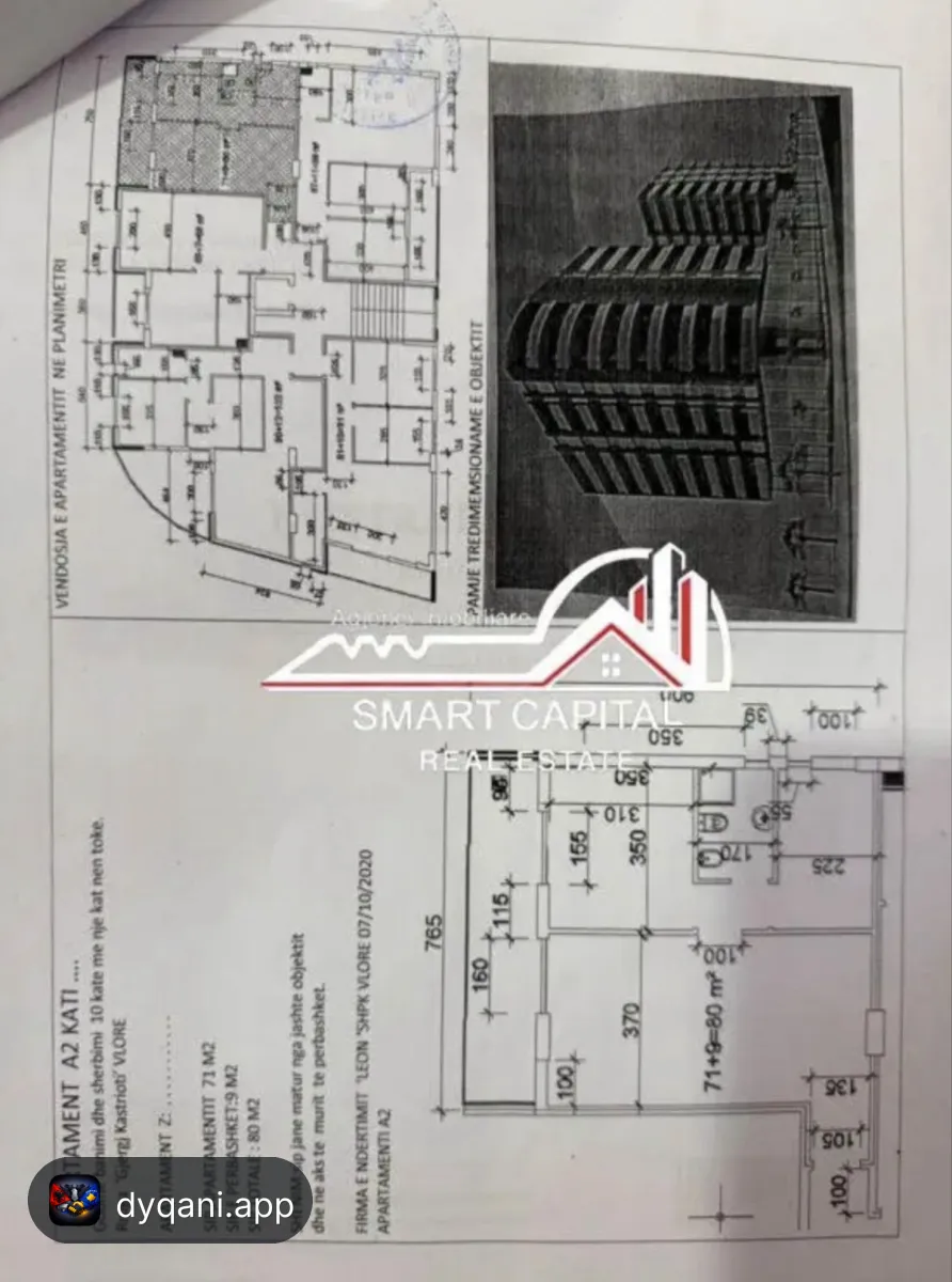 Apartament 2+1 80m² – 145,000€ – Vlorë – I shkëlqyer — Vlorë - Foto 3