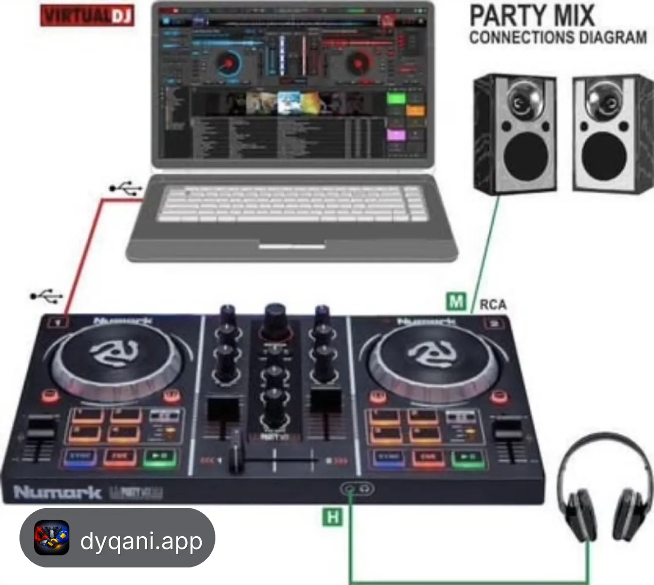 Numark Party Mix DJ për shitje – 10,000 Lek – Librazhd — Librazhd - Foto 4