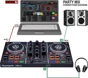 Numark Party Mix DJ për shitje – 10,000 Lek – Librazhd — Librazhd - Foto 4