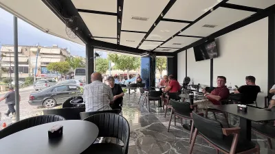Cafe bar - main bus station Sarandë