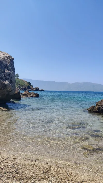 Wild beach