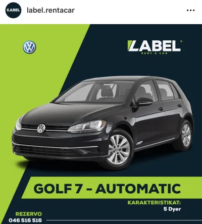 LABEL CAR RENTAL