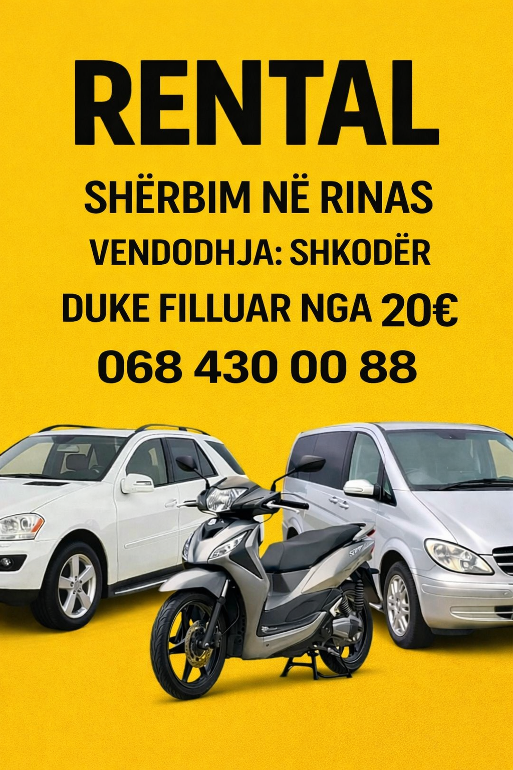 Agency 27 Rent Car Motorcycle Bicycle & Trip-Day&Guide&Transfers&Luggage-Storage&Info-Point in Shkoder photo 5