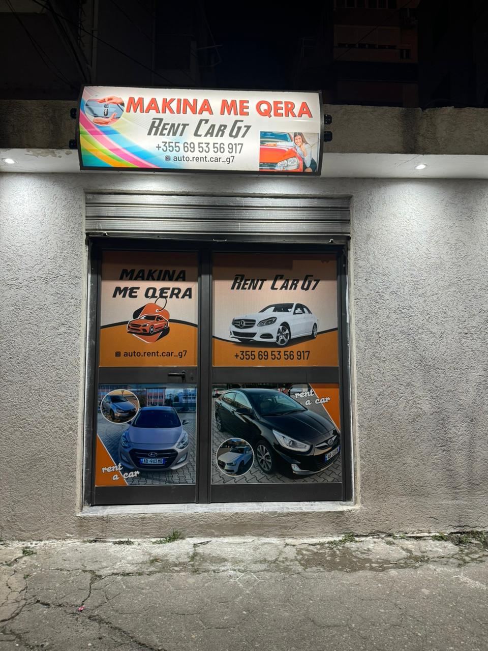 Rent car G7