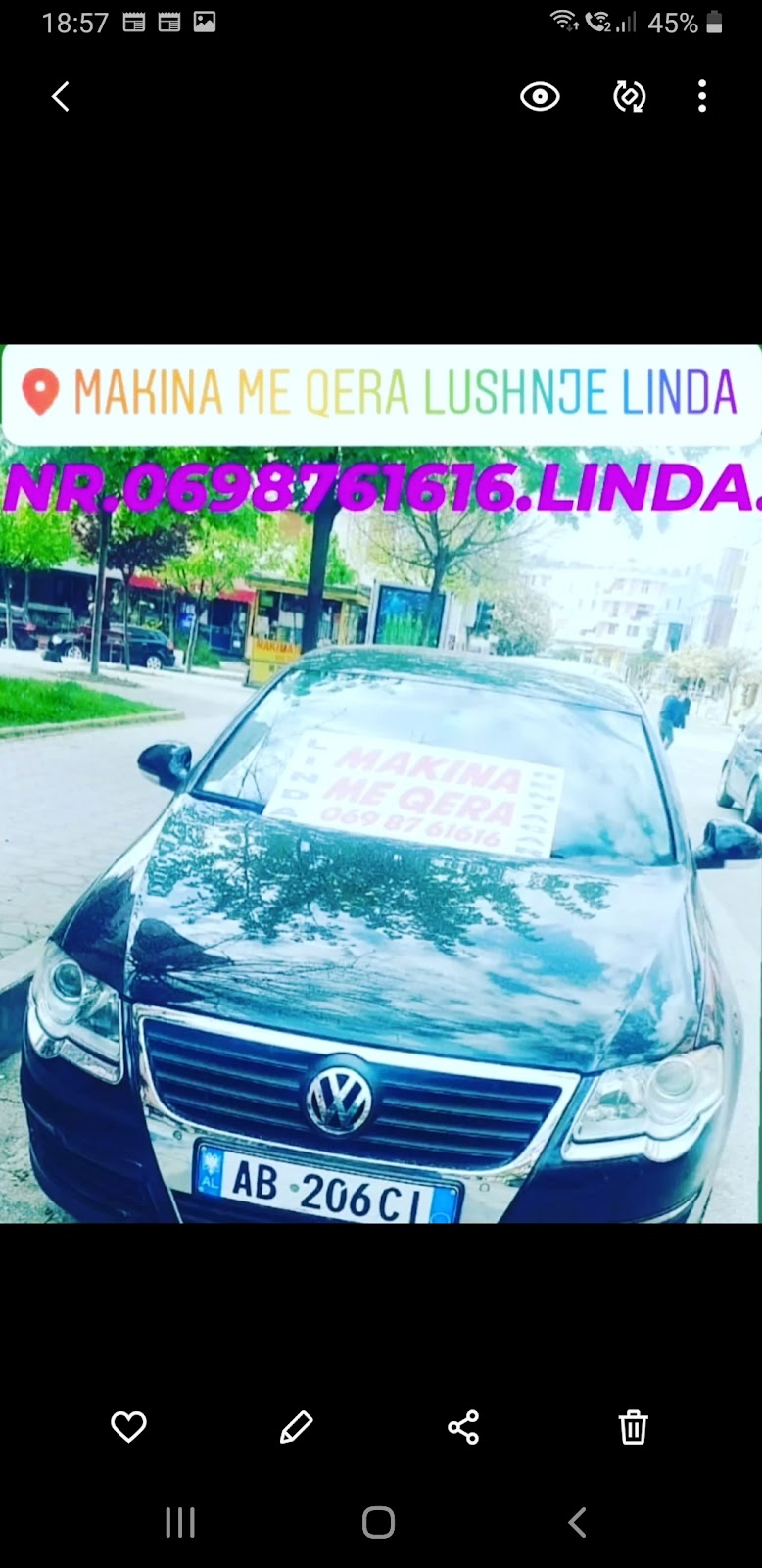 Makina me Qera Lushnje Linda photo 4