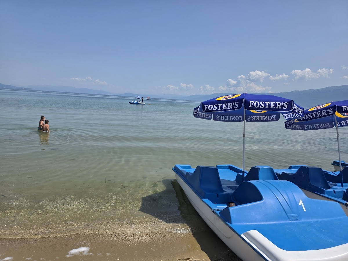 Beach in Pogradec — Plazhe në Pogradec — photo 2