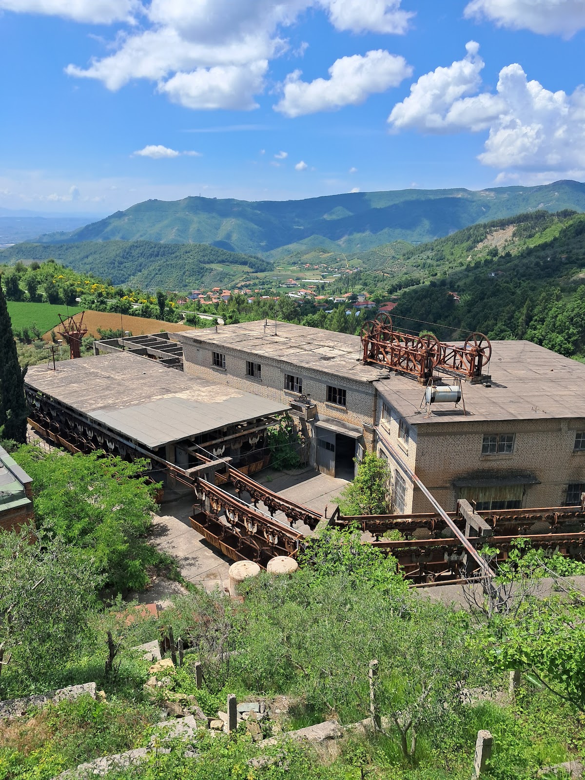 Abandoned cement factory photo 3