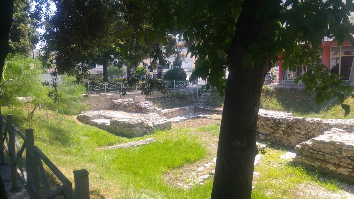 The wall ruins of the ancient city of Aulon ( VLORË) photo 4