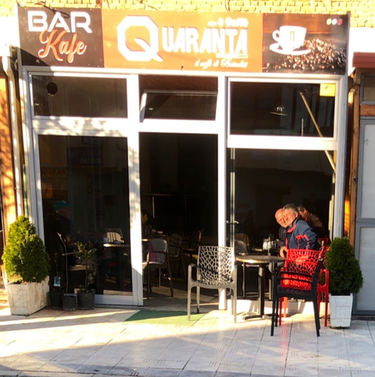 Bar kafe kuaranta