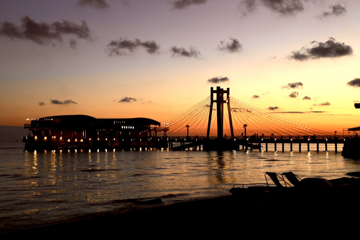 Durres Port Sunset view photo 4