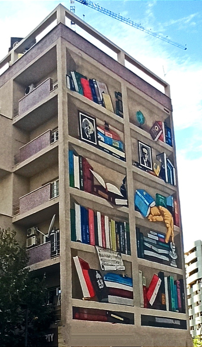 BIBLIOTEKA - Franko Dine (Mural)