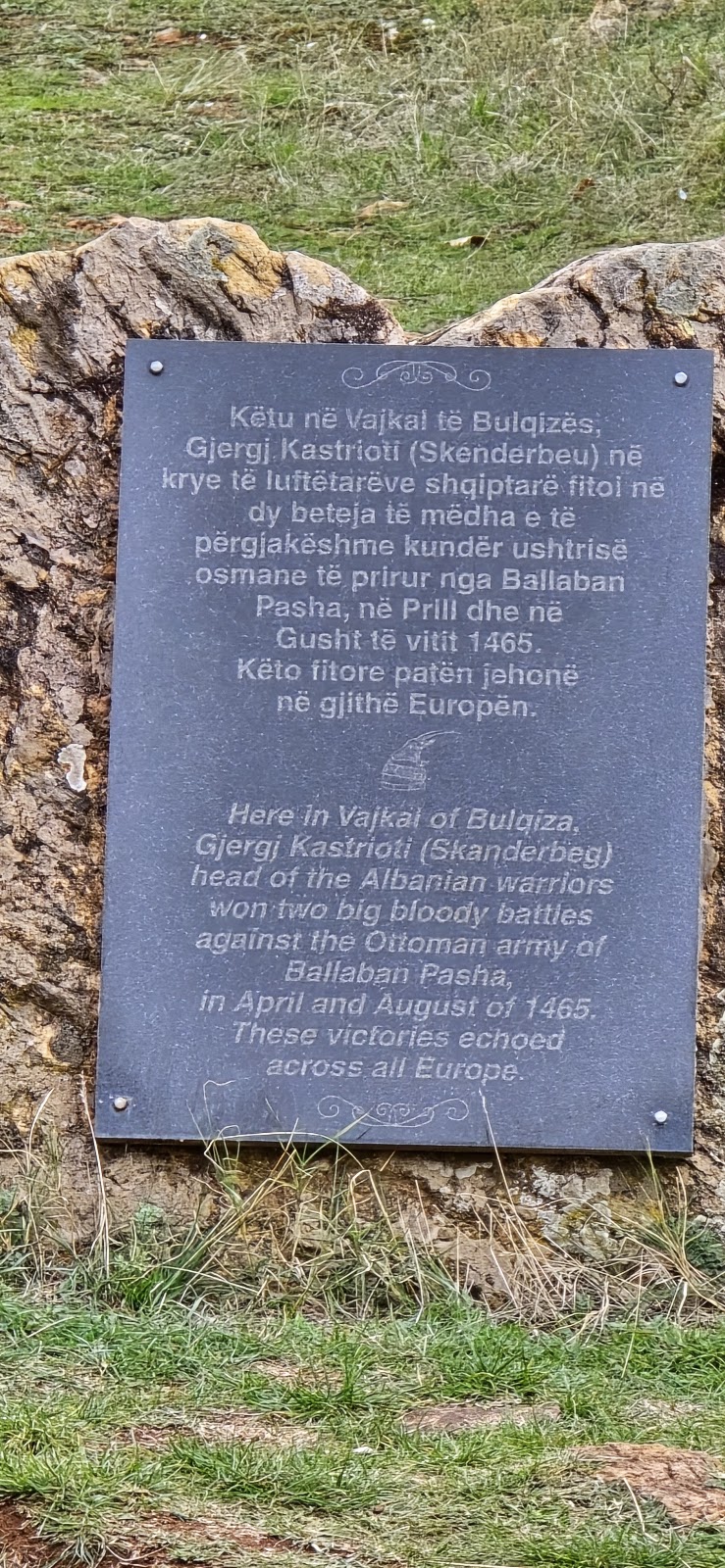 Monumenti i Gjergj Kastriotit Skënderbeu, Vajkal, Bulqizë photo 5