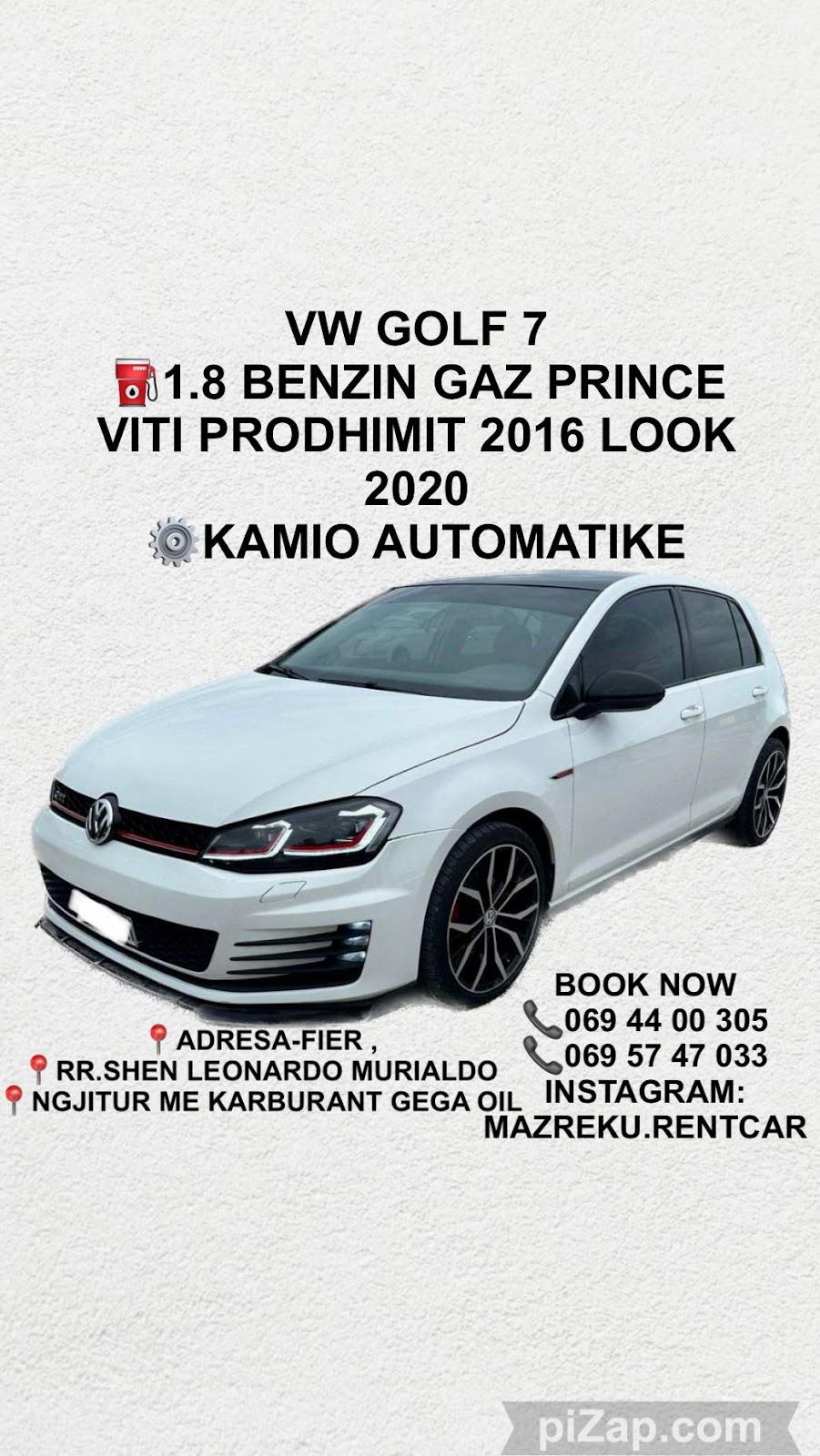 Makina me Qera Fier Rent A Car Mazreku photo 2