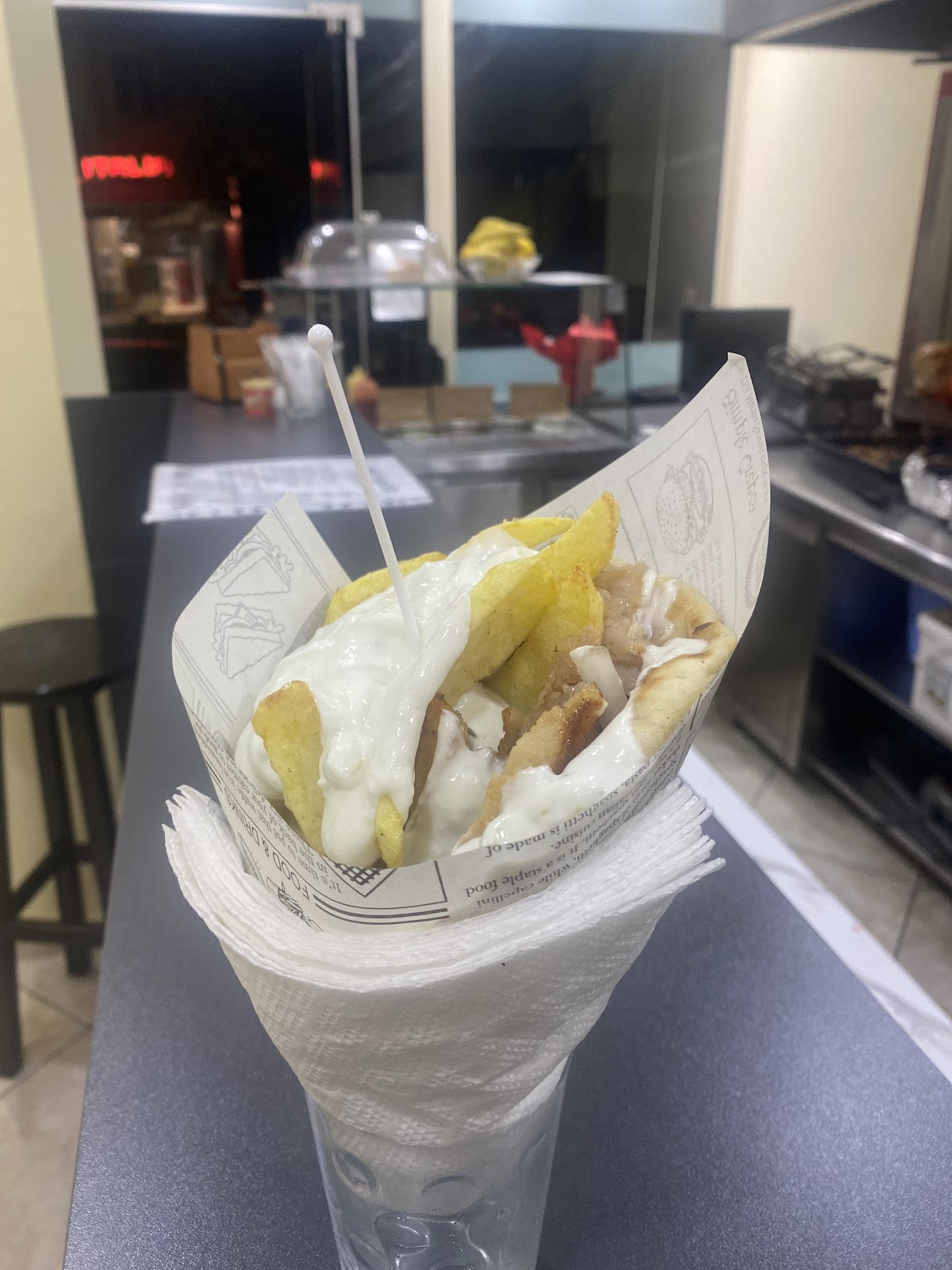 Fast food Greek photo 2