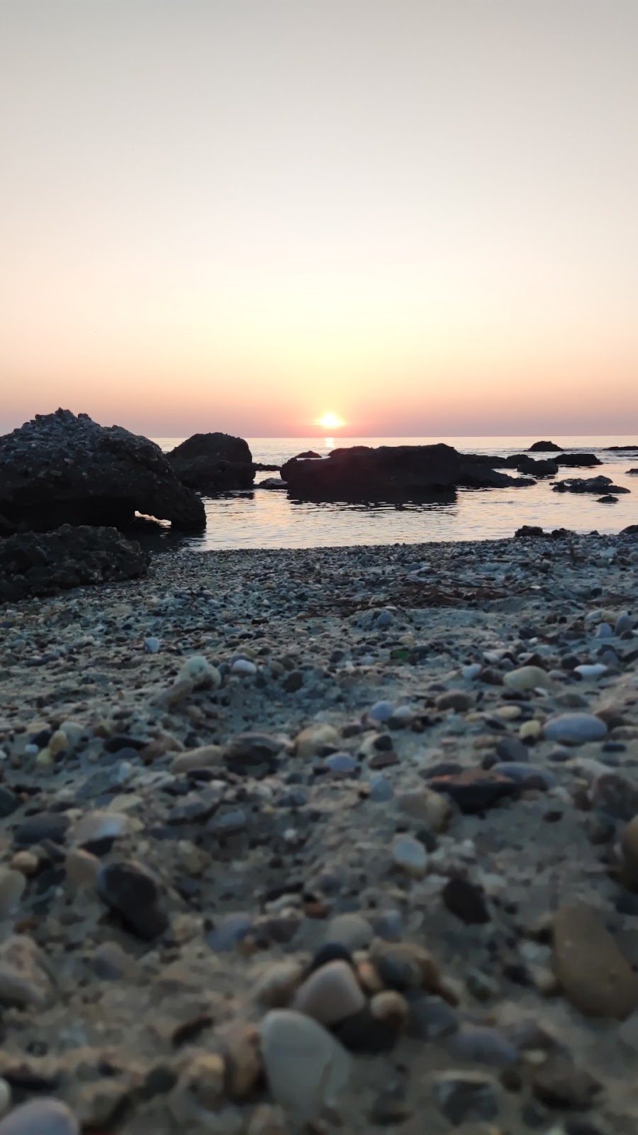 Stone beach