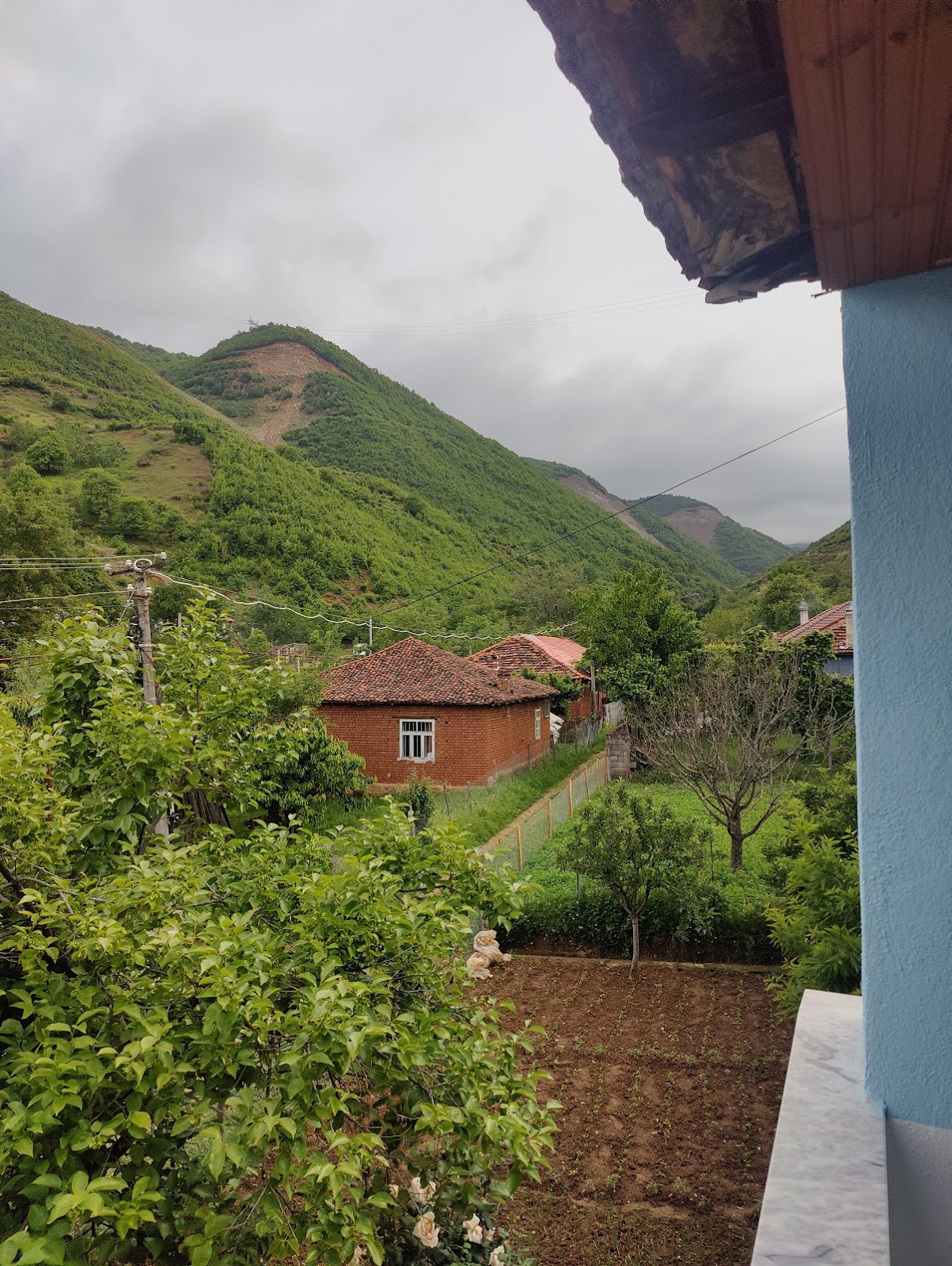 Village house view