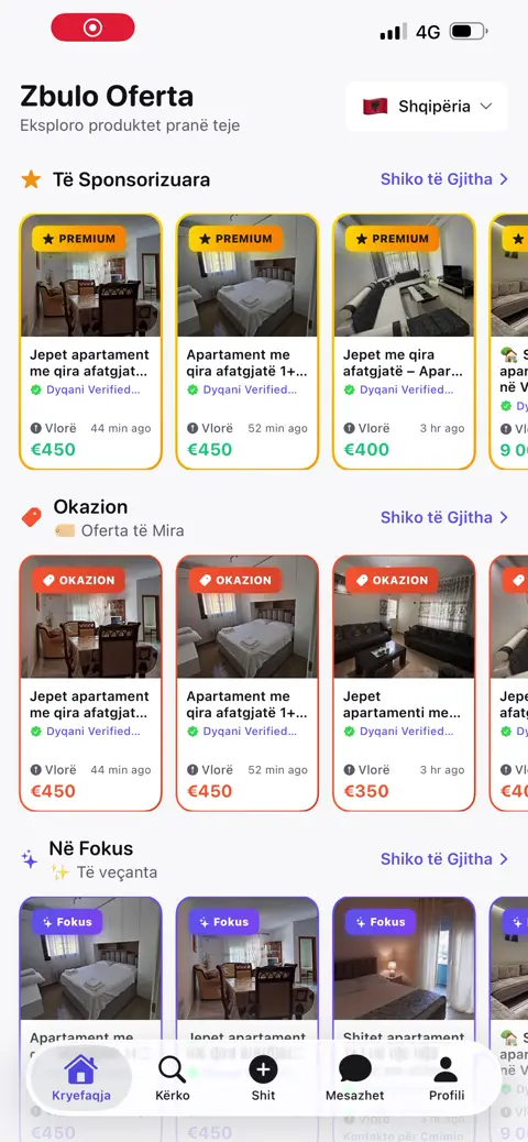 Notifications në Real Time, qe te mos humbisni asnje mesazh!